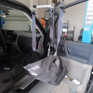 Εγκατάσταση ανυψωτήρα ατόμων KPL100 σε Mitsubishi Pajero 2002 6 KPL 100 Mitsubishi pajero 04