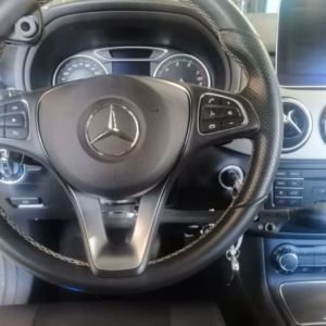 Εγκατάσταση χειριστηρίου CL007, συστήματος φρένου-γκαζιού push&pull FS2008, περιστρεφόμενης βάσης & ανακλινόμενου καθίσματος σε Mercedes B 2017 11 FS2008 Mercedes B 03
